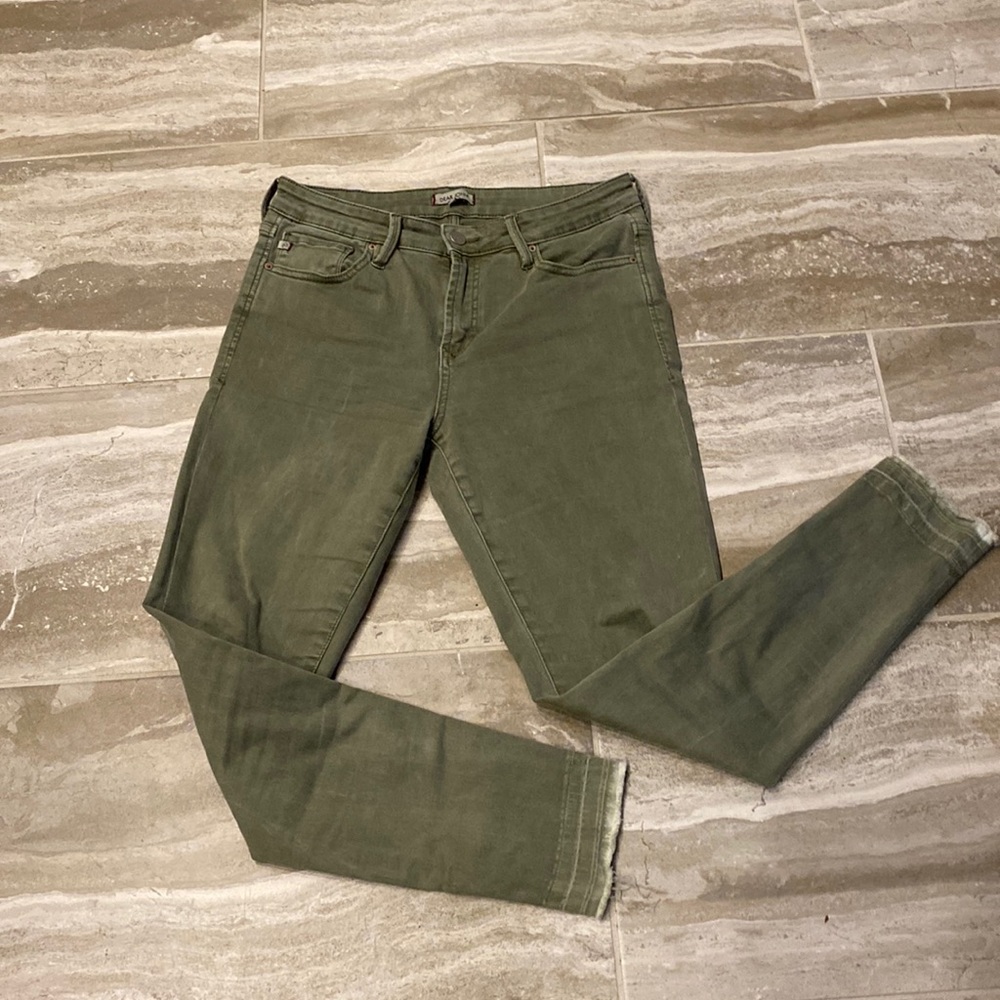 Dear John Olive Green High-Rise Women's Jeans